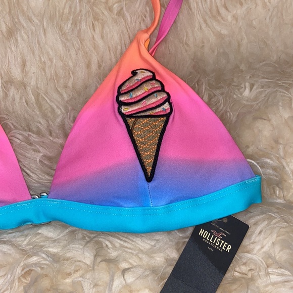 NWT Hollister Swim Top - Picture 2 of 3